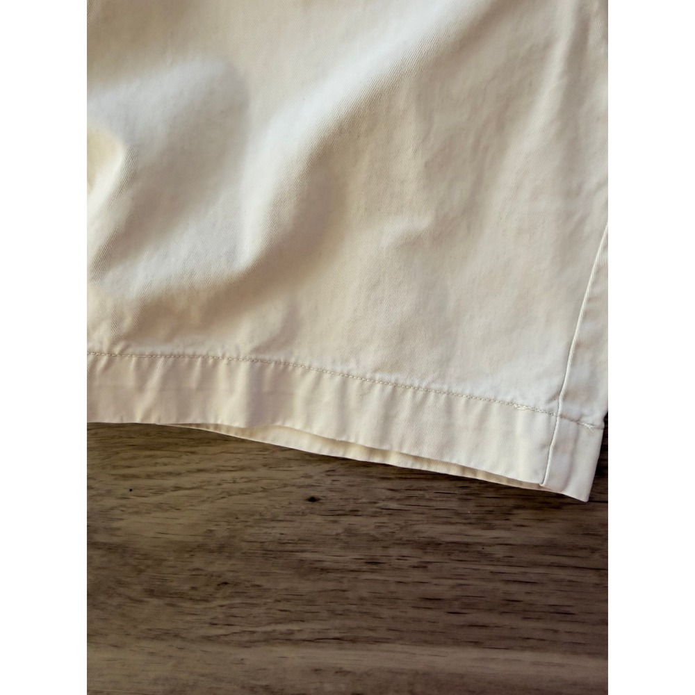 Polo Ralph Lauren Men's Khaki Beige‎ Chino Shorts Flat Front Size 36 Preppy Golf - Picture 10 of 16